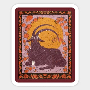 THE BLACK GOAT POSTER Sticker